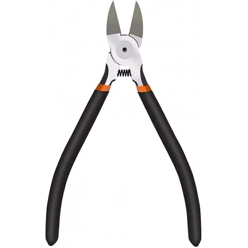   Wire Cutter Precision Side Cutter 6 Inch Cutting Pliers Spring-loaded Wire Snips Flush Cutters Diagonal Cutting Pliers for Cut Wires