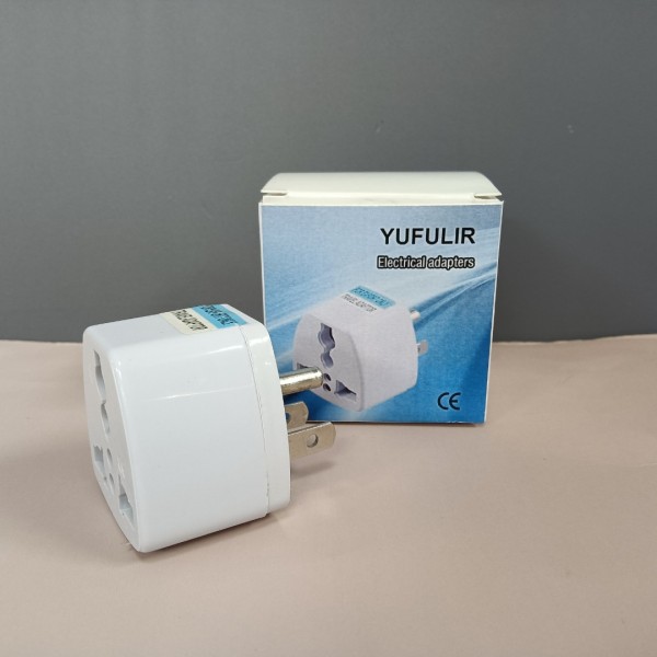 YUFULIR Electrical adapters US Travel Plug Adapter, EU,AU,UK,NZ,CN,in to USA