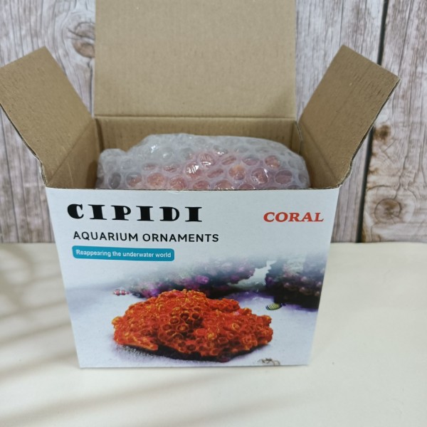 CIPIDI Aquarium Ornaments Resin Coral Reef Aquarium 