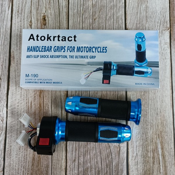 Atokrtact Handlebar grips for motorcycles Motorcycle Hand Grips