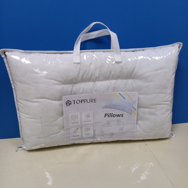 TOPPURE Pillows for Sleeping, Bed Pillow Breathabl...