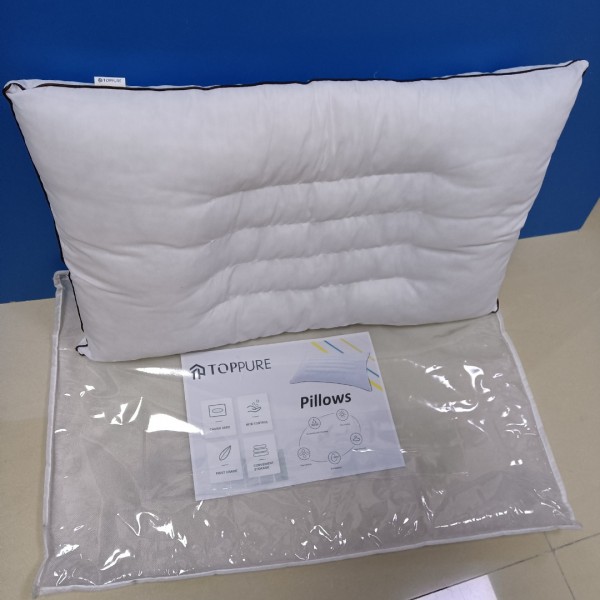 TOPPURE Pillows for Sleeping, Bed Pillow Breathable Soft Pillow 