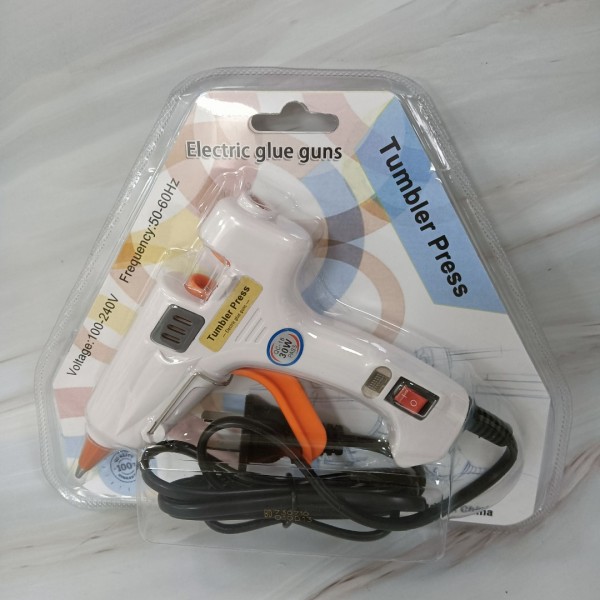 Tumbler Press electric glue guns Press Hot Glue To...