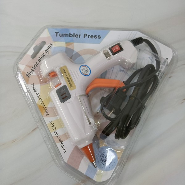 Tumbler Press electric glue guns Press Hot Glue Tool Non-Drip Portable Electric 30W 