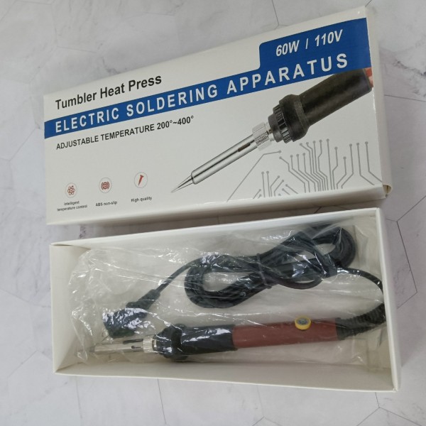 Tumbler Heat Press soldering apparatus, electric Electric Soldering Iron 60W