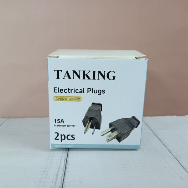 TANKING Electrical plugs Straight Blade Plug 15 Am...