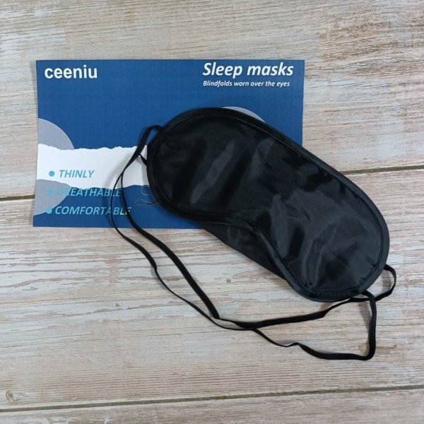 ceeniu Sleep masks, Silk Sleep Eye Mask, Blindfold for Travel & Sleeping & Nap