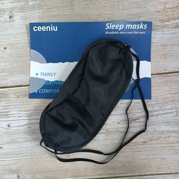 ceeniu Sleep masks, Silk Sleep Eye Mask, Blindfold for Travel & Sleeping & Nap