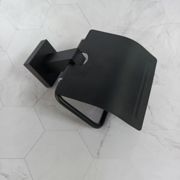 ceeniu Toilet paper holders Toilet Paper Holder, Matte Black, Bathroom Accessories