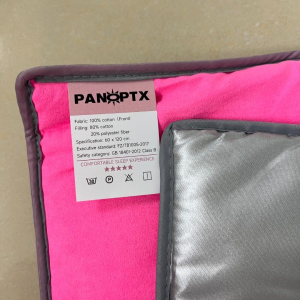 PANOPTX Sleeping mats Nap Mat, 4-Section Folding Sleeping Mat for Toddlers and Kids