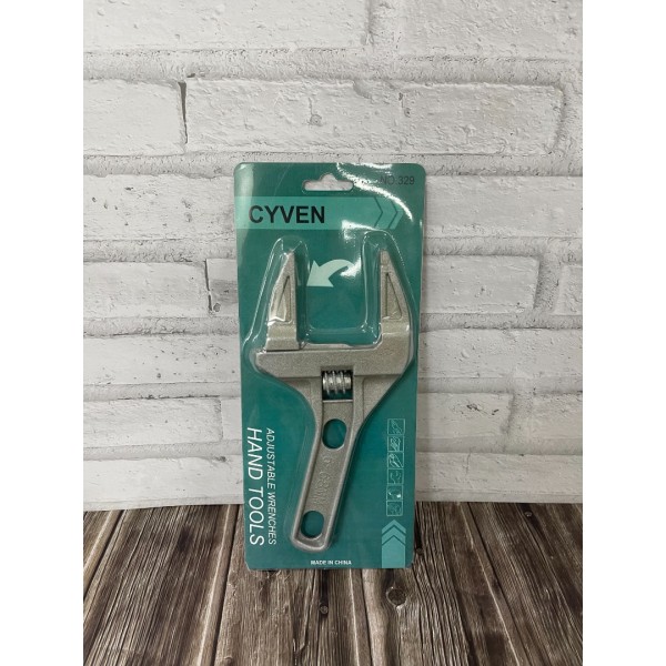 CYVEN Adjustable wrenches Wide Jaw Adjustable Span...